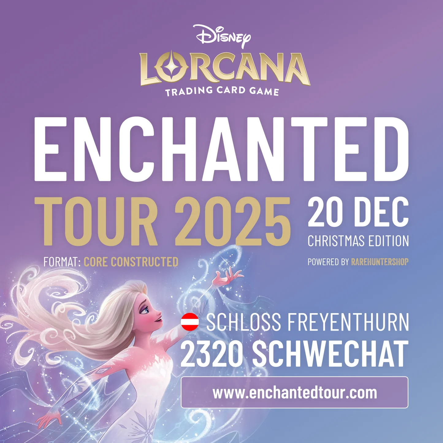 Enchanted Tour 2025 - Christmas Edition, Titelbild, Flyer
